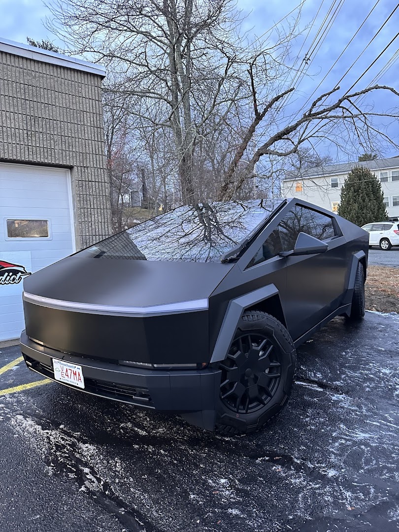 Paint protection film on Tesla Cybertruck at Auto Addict